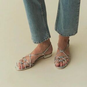 Doen Women's Silver Sandals